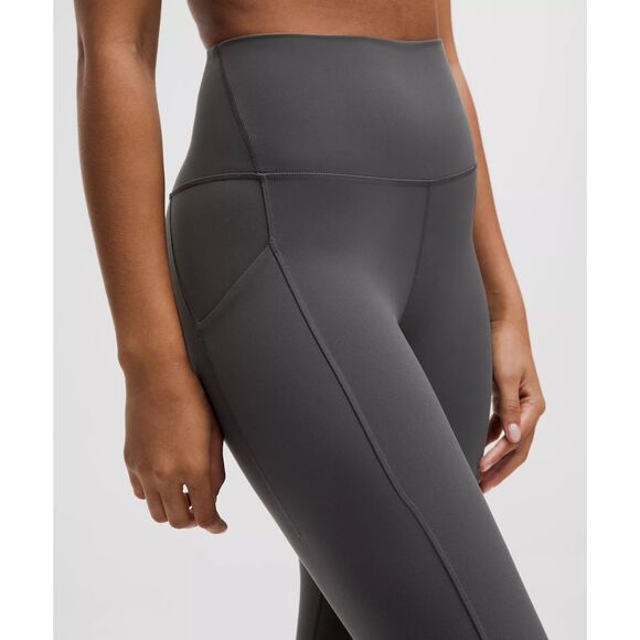 lululemon Align HR Pant with Pockets 25"SIZE 8 Graphite Grey NWT Authentic - Picture 4 of 9
